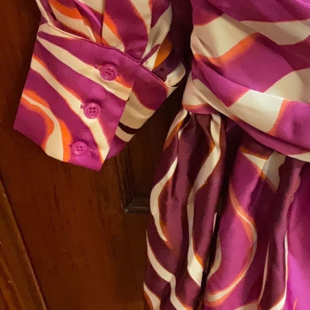 Luxxel Purple and Orange Dress - Picture 10 of 12